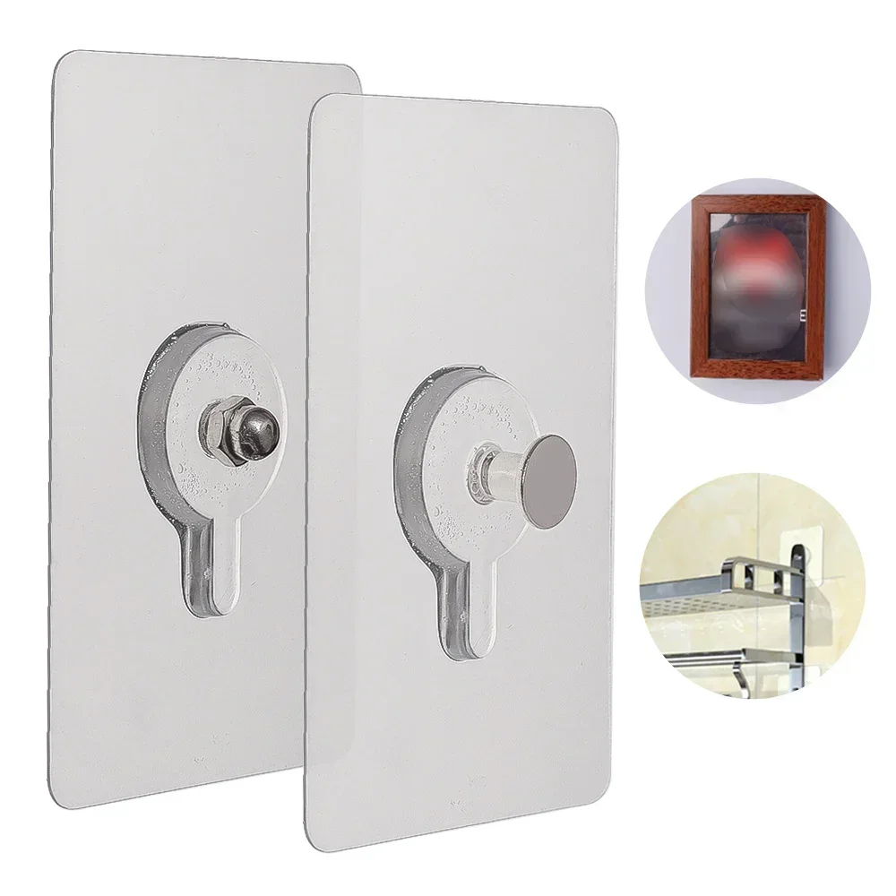10/1PCS Photo Frame Hooks Self Adhesive Nails Hook Picture Frame Hanging Non-Trace Wall Paste Storage Rack Home Organizer self adhesive hooks multifunctional hooks self adhesive wall hooks heavy duty hooks
