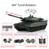 Heng Long 1/16 TK7.0 Leopard2A6 Main Battle RC Tank Model 3889 Barrel Recoil Metal Tracks W/ Rubbers TH17662 3
