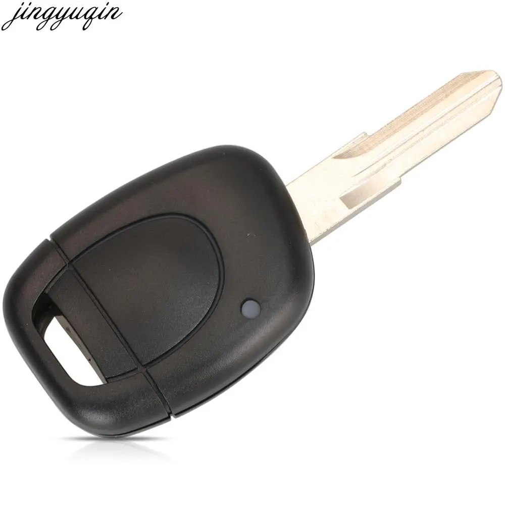 Jingyuqin Remote Car Key Case Shell For Renault Clio II 2001-2008 Symbol 2011 Kangoo 2002-2004 NE72 VAC102 No Battery Holder key case car key shell car remote key car key key shell