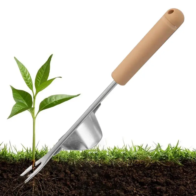 

Stainless Steel Weeders Hand Grass Removing Puller Portable Weeds Remover Vegetables Harvesting Tools For Garden Field Park Lawn