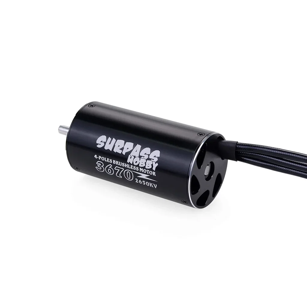 방수 RC 보트 모터 2948 2958 3660 3670 4극 브러시리스 모터 600-800mm 1/10 1/8 RC 자동차 트랙사스 블라스트용