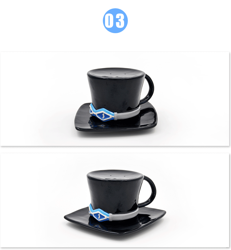 Tasse One Piece Céramique – Collection Luffy, Ace, Sabo, Chopper – Avec Soucoupe – Idéal Pour Café, Thé, Cadeau Fan