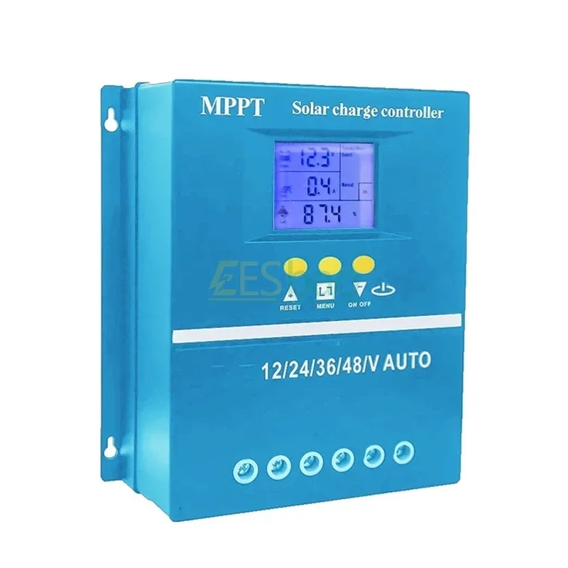 100A MPPT Solar Charge Controller Auto 12V 24V 36V 48V For Lead-acid Lithium Battery Solar PV Regulators LCD Display
