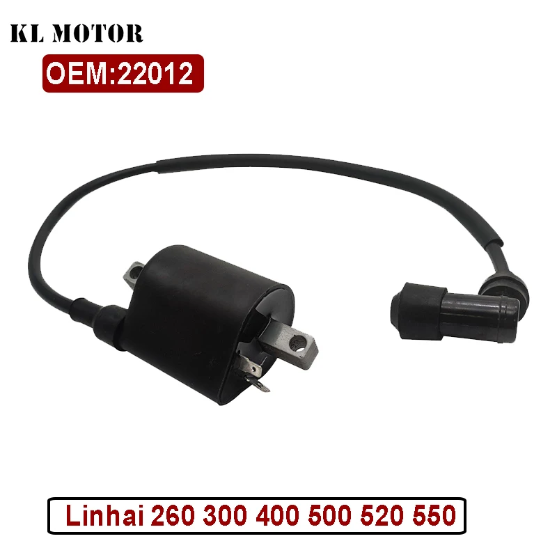 New Ignition Coil and Wire fits for Linhai 260 300 400 500 520 550 22012 EFI ATV Quad UTV