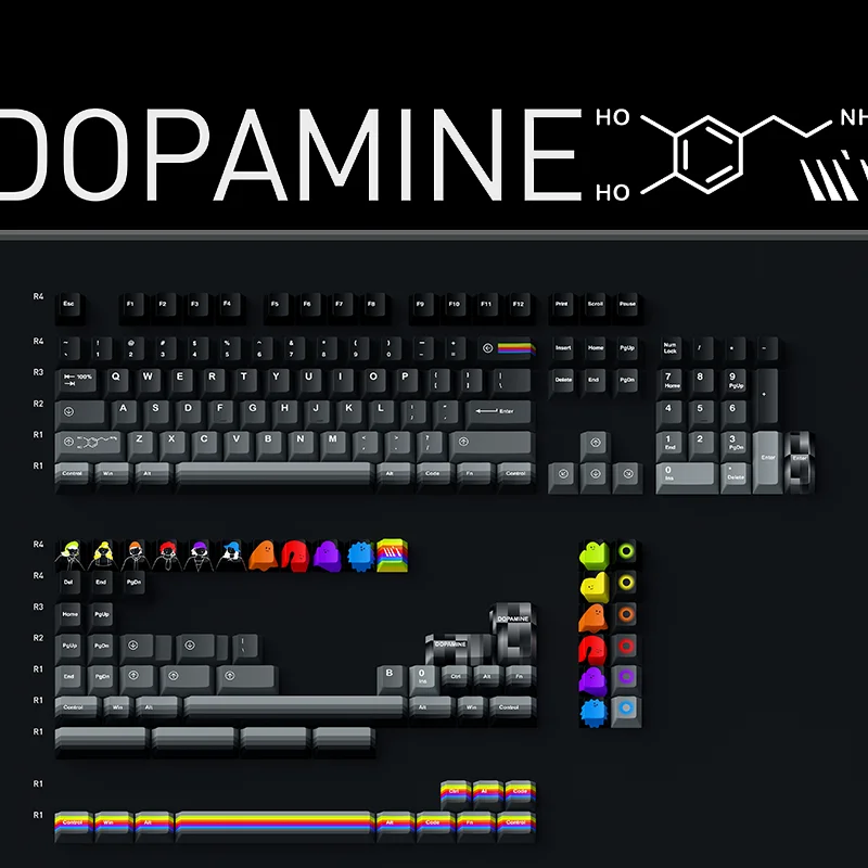 mifuny-original-dopamine-keycap-set-gradient-pbt-cherry-profile-keyboard-cap-gaming-key-caps-for-mechanical-keyboard-accessories