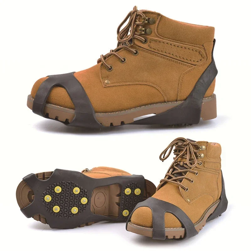 Micro Spikes Ice Cleats For Shoes 10 Steel Stud Traction Grips For