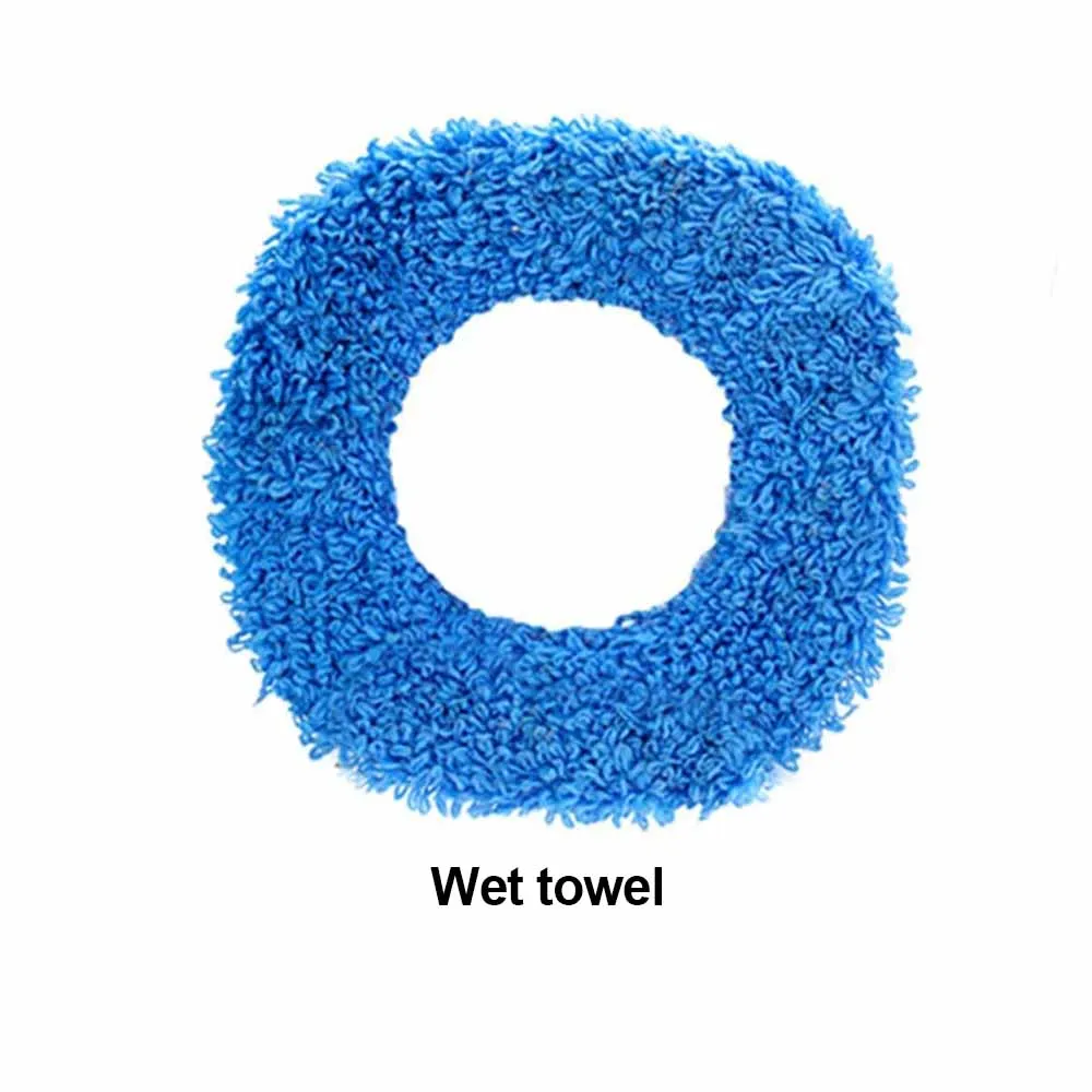 1/2pcs 26cm Ultra-wide Wet Rag Dry Rags Spare Mop For Mopping Robot Household Appliances Vacuum Cleaner Accessories