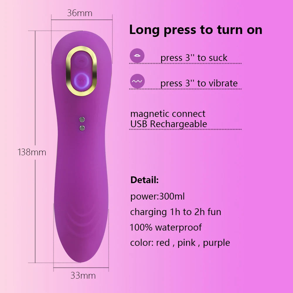 Sexy Produkt Oral Saugen Vibrator G-Punkt Stimulation l Orgasmus Sex Spielzeug für weibliche Masturbation Wate Femae_voghion.com