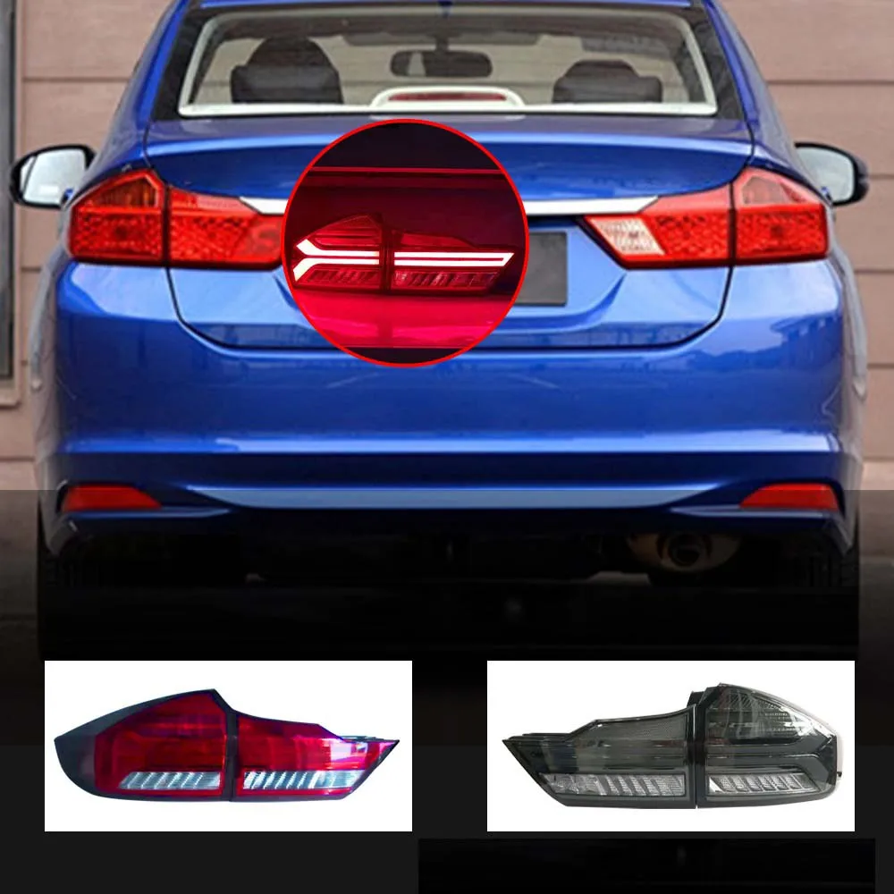 

LED Rear Brake Tail Light Turn signal for Honda CITY 2015 2016 2017 2018 2019
