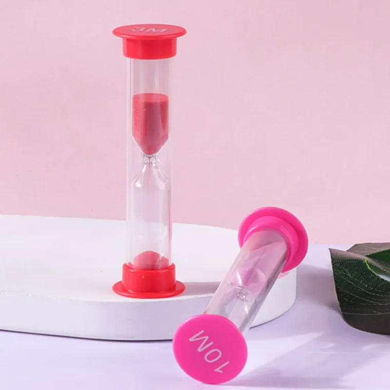 Sand Timer Liquid Hourglass Timer Colored Hourglass 2/3/5/10 Minute Colorful Hourglass Sandglass Sand Clock Timers Sand Timer Shower Timer Tooth Brushing Children Home Decors