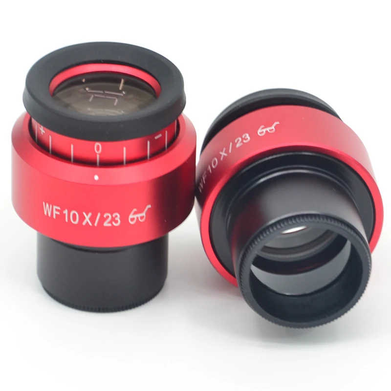 FYSCOPE 2PCS  WF10X  Wide Field Eyepiece For Binocular Trinocular Stereo Microscope 30MM Installation Installation Interface 5