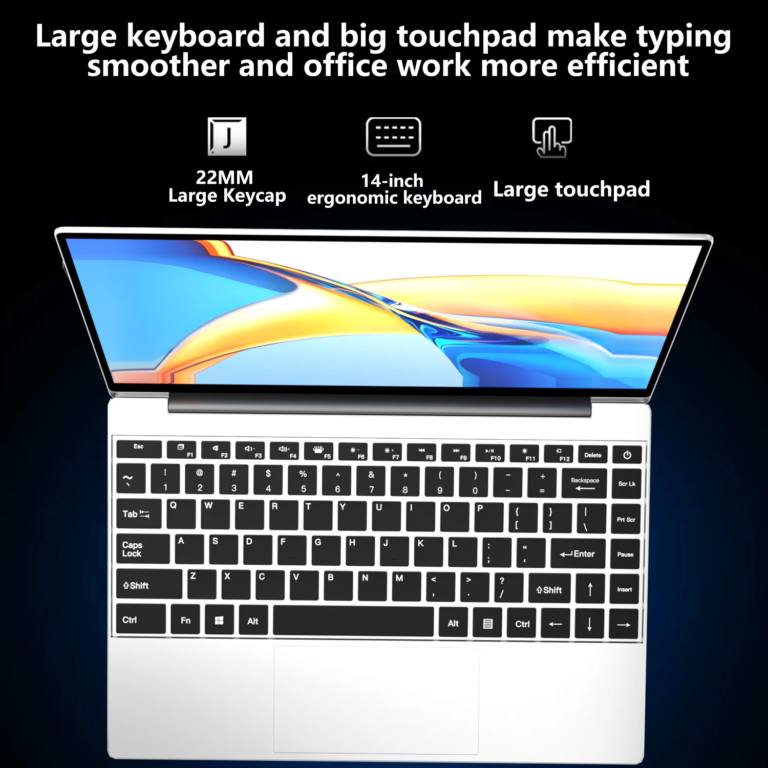 LENO 14.1인치 노트북 인텔 코어 i7-8650U 32GB RAM 2TB SSD 윈도우 11 프로 FHD 초슬림 백라이트 키보드 사무용/학습용 노트북