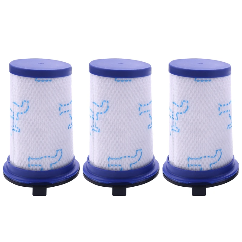 

3Pcs Vacuum Cleaner Accessories Filter For ZR009001 Parts Replacement Rowenta Air Force 360 RH9015WO