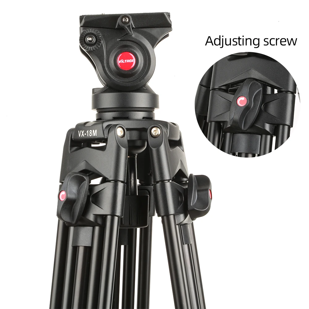 VILTROX VX-18M 74 inch Professional Camera Tripod Heavy Duty