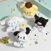 Sanrio Hello Kitty Micro Building Block Pochacco Cinnamoroll Kuromi Assembled 3D Model My Melody Mini Bricks Figure Toys 4