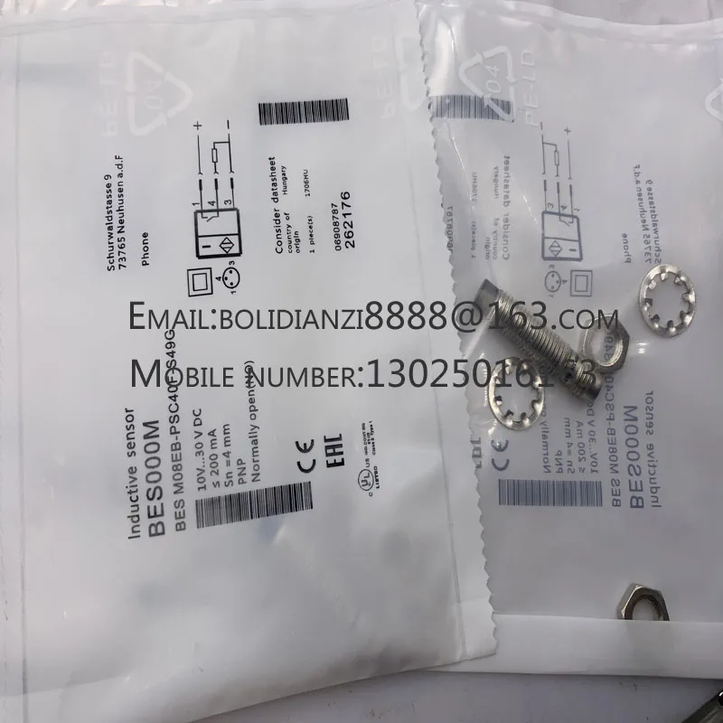 

Новый датчик приближения BES000M BES M08EB-PSC40F-S49G в наличии