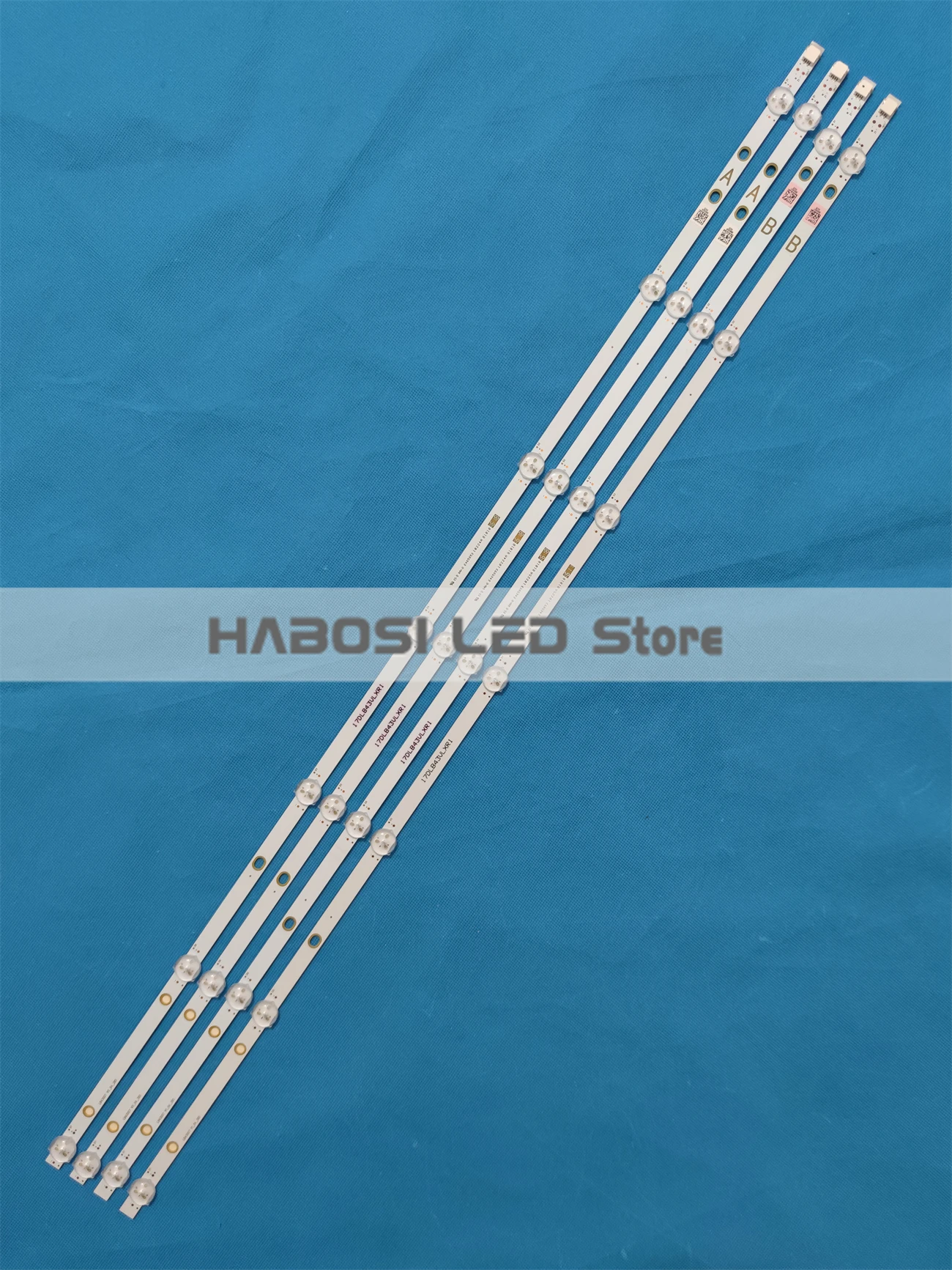 New 4pcs LED VES430UNDL VES430UNDA 2D N01 N11 N12 N13 N14 VES430QNDL 2D U12 VES430UNDB 2D N12 LC430DUY SH A1 LC430EQY SH M1 2