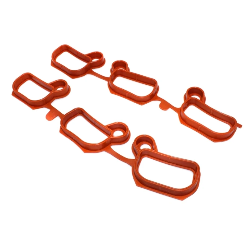 O Ring Gasket Washers And Gaskets O Ring Kit Car Intake Gaskets Kit for X5-X3 328i-528i E46-M54 E83-E53 E85-E60 11611436631 Engine Intake Manifold Rubber Gasket