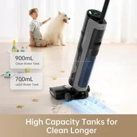 dreame H12 PRO Wet Dry Vacuum Cleaner, Rechargeable Cordless Vacuum Mop Cleaner with Hot Air Drying 1