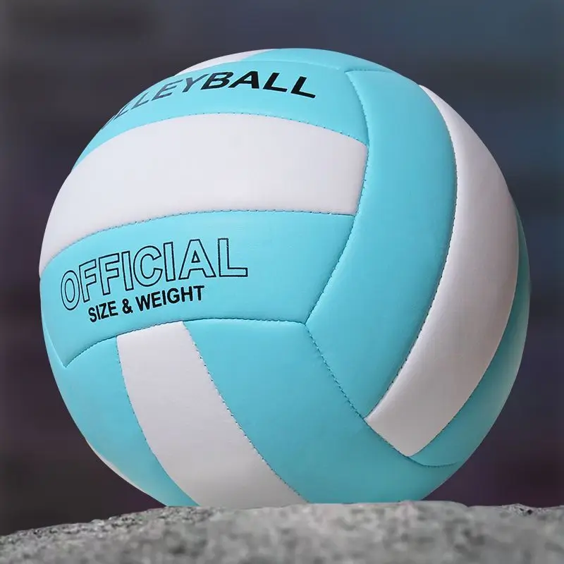 Volleyball Ball Volleyball Trainer Standard Size 5 PVC Wear-resistant Explosion Proof Training Game High Bouncy Machine Seam Beach