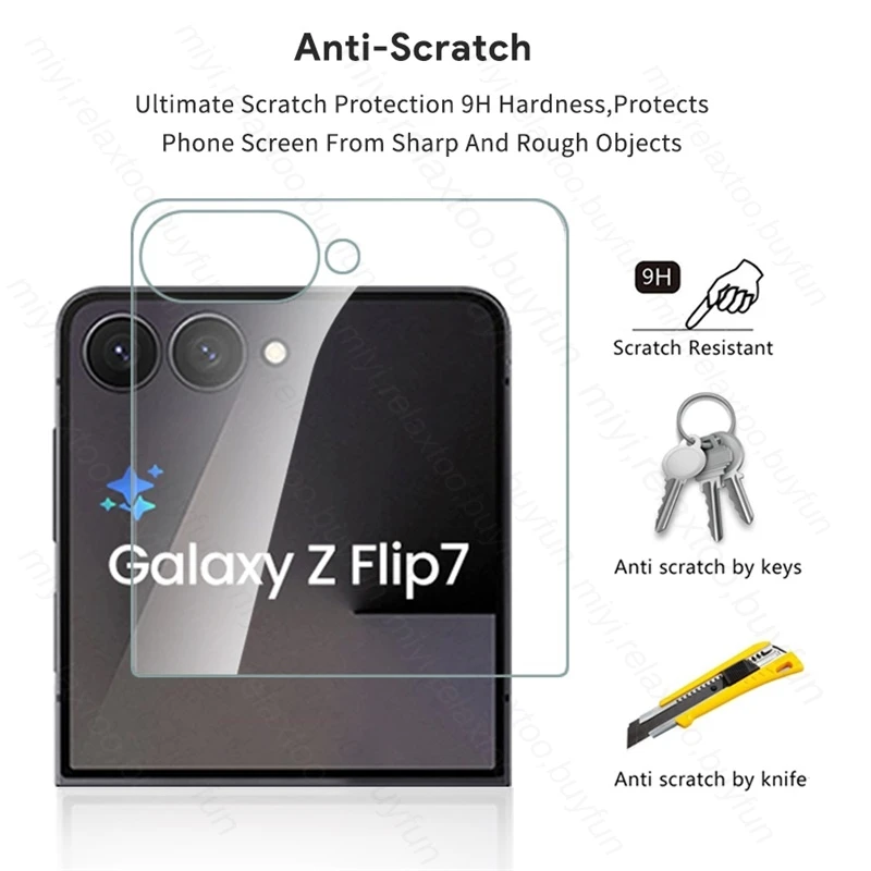 Premium 9H Tempered Glass Outer Screen Protector Case