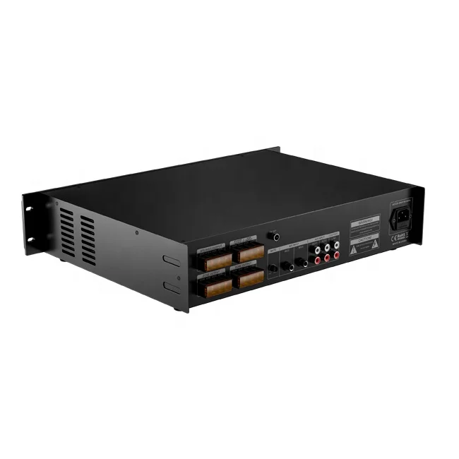 SD USB MP3 플레이어 및 FM 포함 공개 주소 Pa 시스템 앰프, 5 존 350 와트