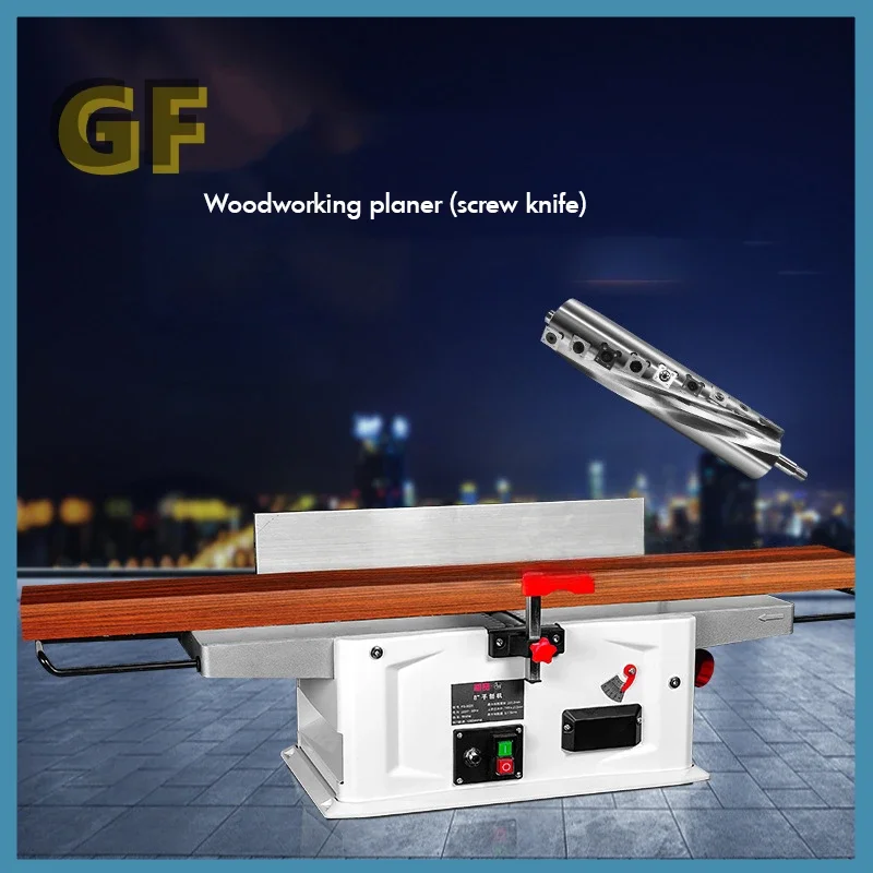 Desktop Eletric Wood Planer Multi-Function High Power Facing Machine Small Woodworking Eletric Planer Machine 2
