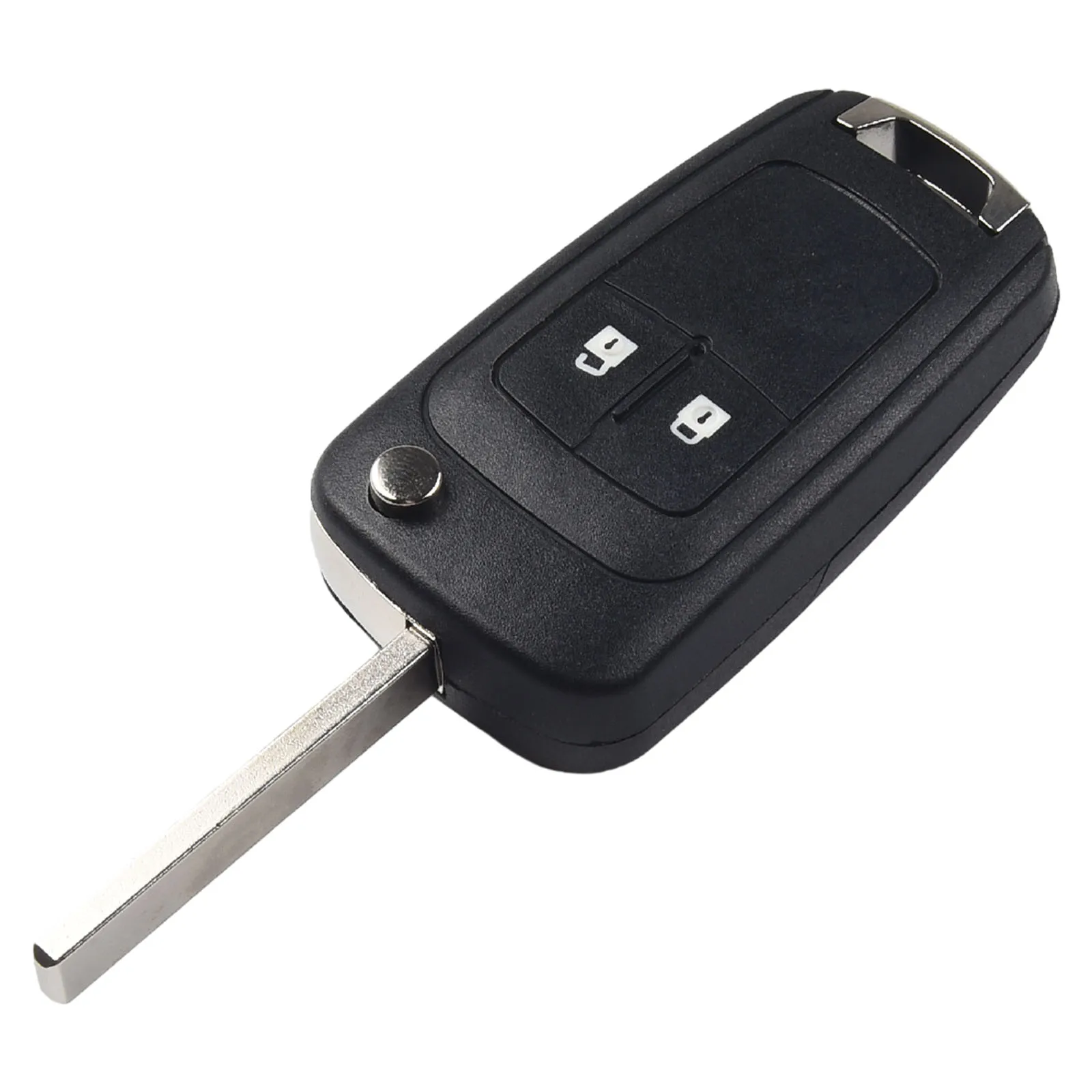 

For Opel Astra J Corsa E Car Flip Folding Key Case Cover Remote Key Shell Holder Protecor Keychain Car Accessories