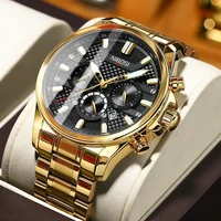 NIBOSI Watch Watch Man Luxury Top Brand Military Quartz Watches Mens Waterproof Chronograph Sports Wristwatch Relogio Masculino