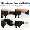 Pressure Washer Quick Connect Adapter M22 Ferrule to 1/4 and 3/8 Brass Twist Coupler Replacement Fittings for Gun and Hose 2