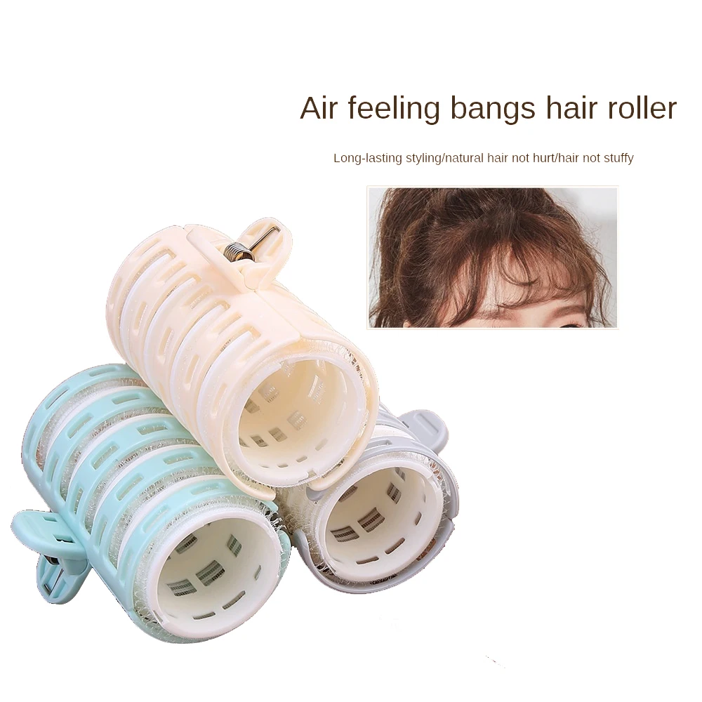 

2Pcs Heatless Hair Curler Hair Root Fluffy Clip Bangs Volume Curling Rollers Curls Perm Wave Former Hair Loop DIY Styling Tools