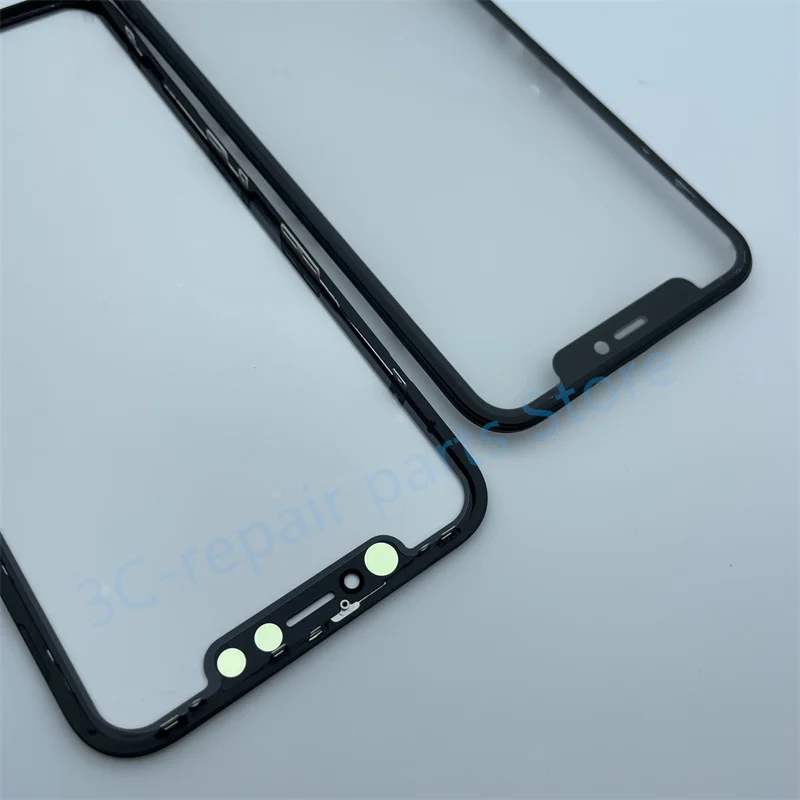 Front Screen Outer Glass OCA Frame Bezel for iPhone x XS Max Xr 11 Pro 12 mini Sreen Lens Replacement Adhesive Sticker glue 1set lcd display replacement