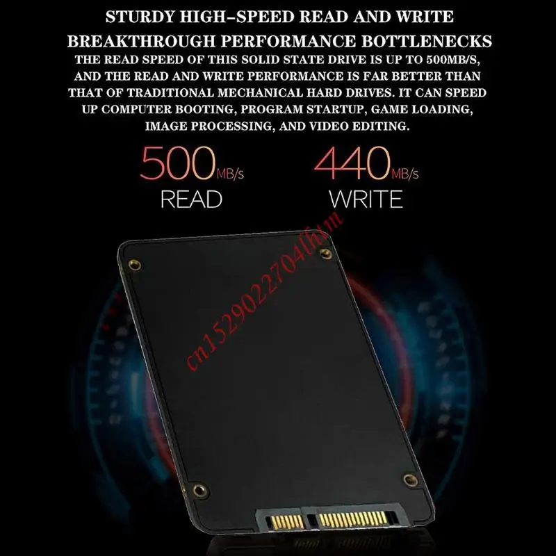 컴팩트 데스크탑 솔리드 스테이트 드라이브 2.5인치 6.0Gb/s SSD 컴퓨터 데스크탑 노트북 72XA용 내장 솔리드 스테이트 드라이브
