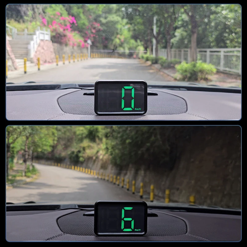 디지털 속도계 자동차 GPS HUD 헤드업 디스플레이, 고화질 LED GPS 속도 계량기, 모든 차량 트럭용 과속 경보