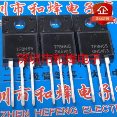 

Free shipping 50PCS AOTF8N65 TF8N65 TO-220F 650V 8A
