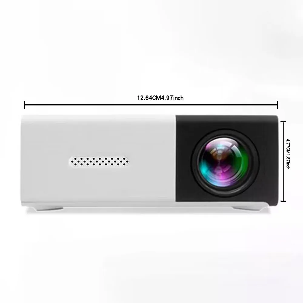 YG300 Home Cinema Projector Smart TV Screen Home Theater and Entertainment LED Smart Cinema