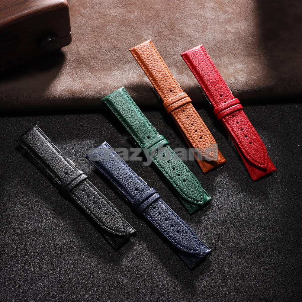Leder-Uhrenarmband für Seiko-Armband, 10 mm, 12 mm, 18 mm, 20 mm, 22 mm, 14 mm, 16 mm, für Herren und Damen, Ersatzarmband-Zubehör für Tissot-Handgelenkgürtel – Detail 7