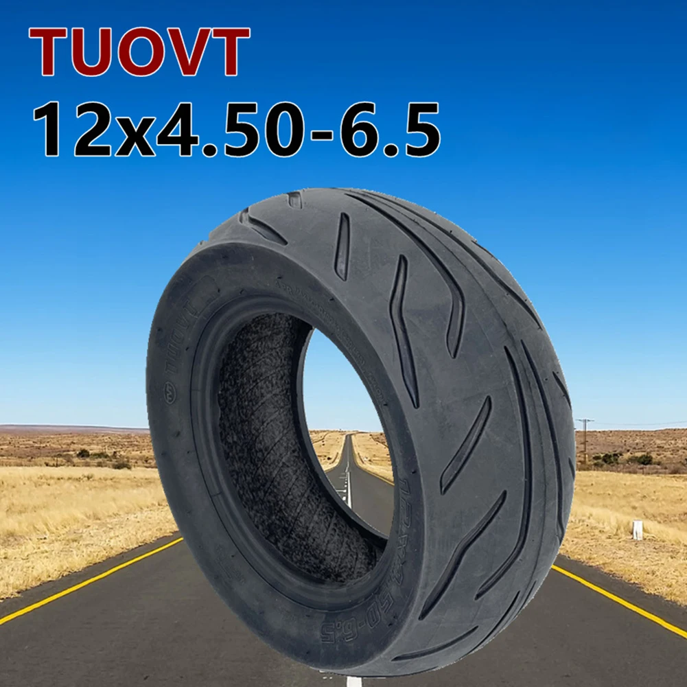 

12 Inch 12x4.50-6.5 Vacuum Tubeless Tires Electric Scooter Rubber Tire E-bike E-scooter Accessories Spare Parts