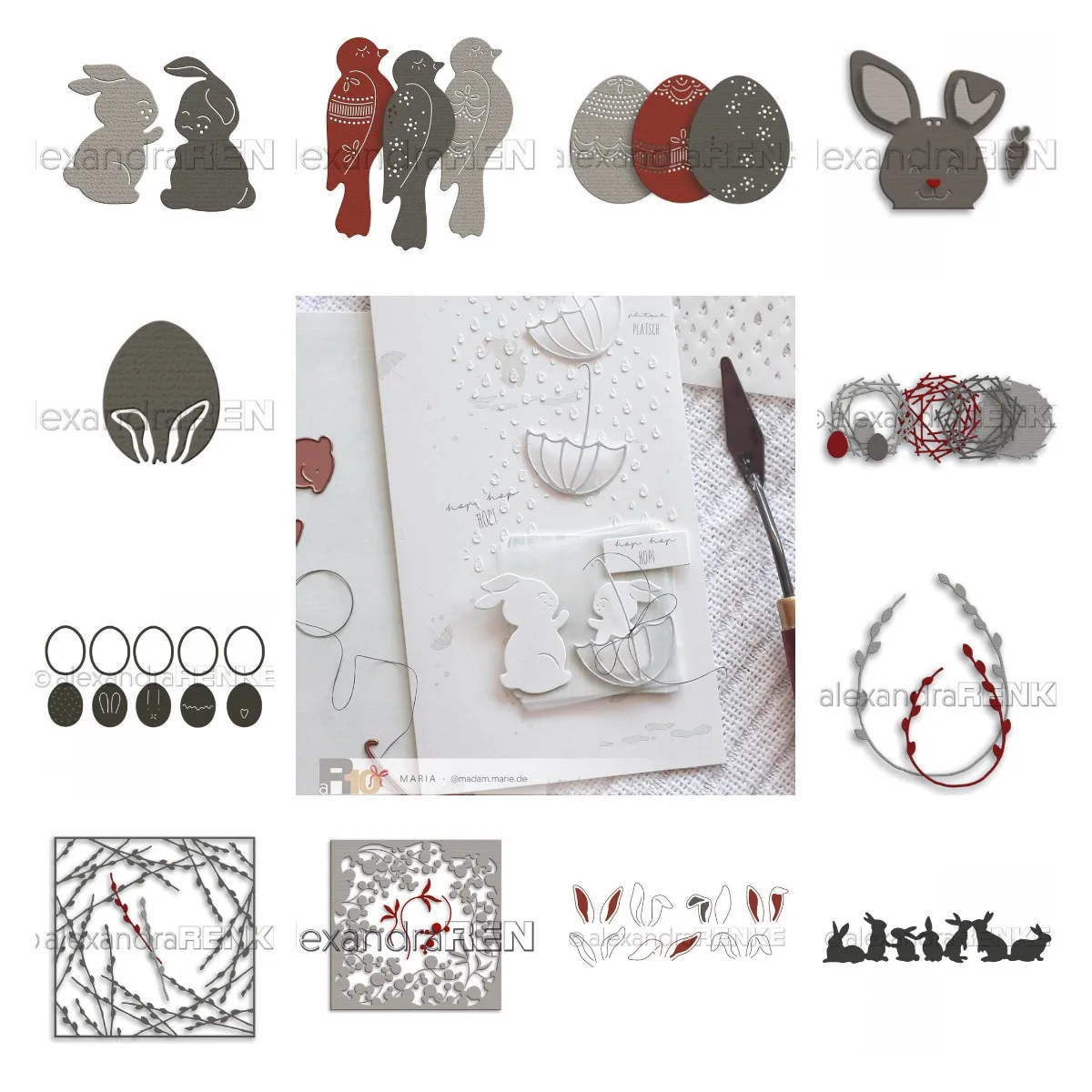 

Exquisite Animal Series Die And Stamps Diy Molds Scrapbooking Paper Making Cuts Crafts Template Handmade Card Goods In 2023 New