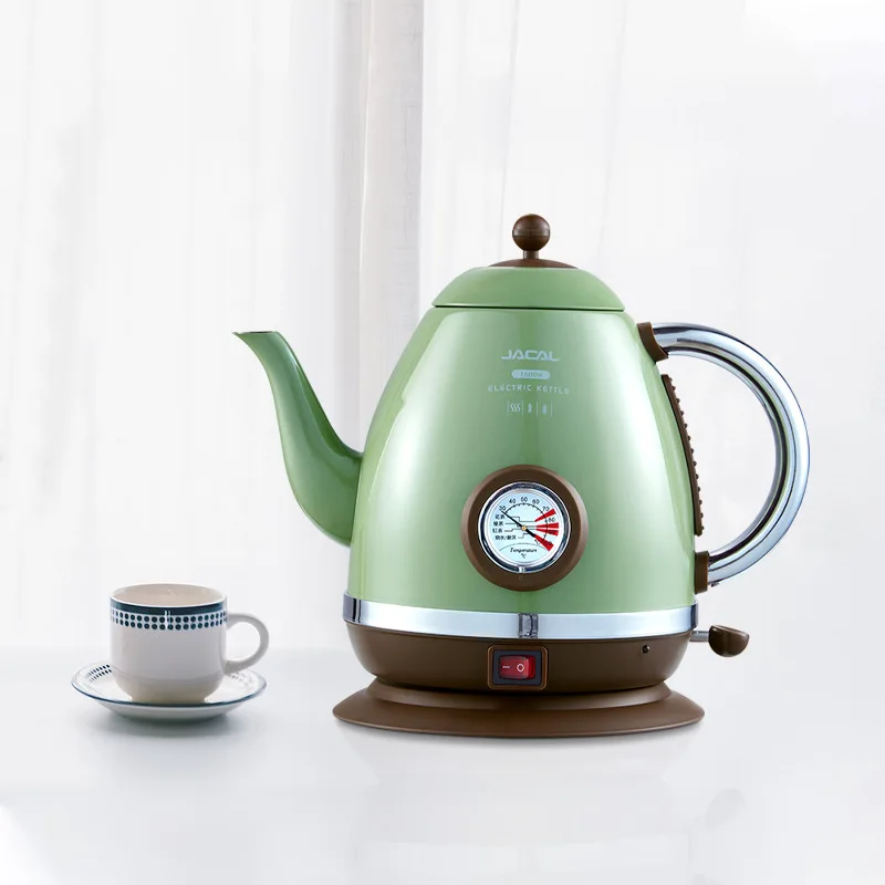 Electric kettle 1.5L Boiling Tea Pot Coffee Heater Temperature Control Meter Stainless Steel Quick Heating Hot Water Boiler