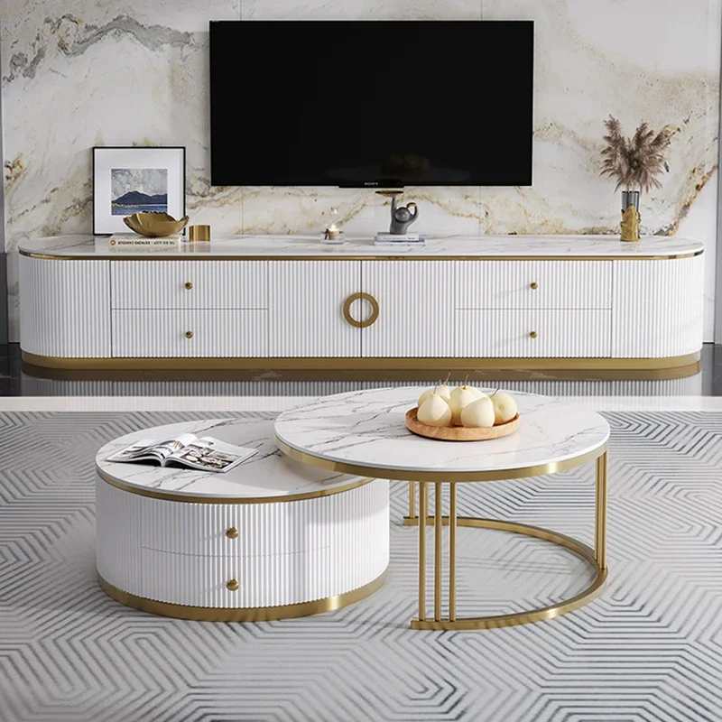 Modern Sectional TV Cabinet Coffee Table Luxury Pedestal Mounts Stands Tv  Canbinet Wood Muebles Tv Salon Replica Furniture - AliExpress