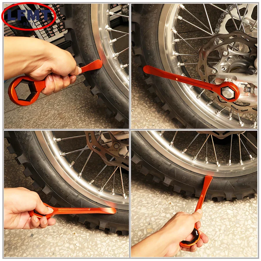 Motorrad Bead Buddy Reifen Installation Unterstützung Werkzeug Halter Haken Für KTM Husqvarna HONDA Yamaha Kawasaki Suzuki BETA 125-500 – Detail 2
