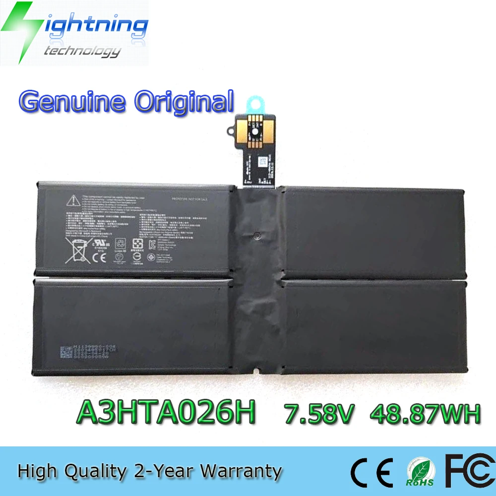 Nuova Batteria Originale Originale A3Hta026H 7.58V 48.87Wh Per Tablet Pc Microsoft Surface Rozfaro