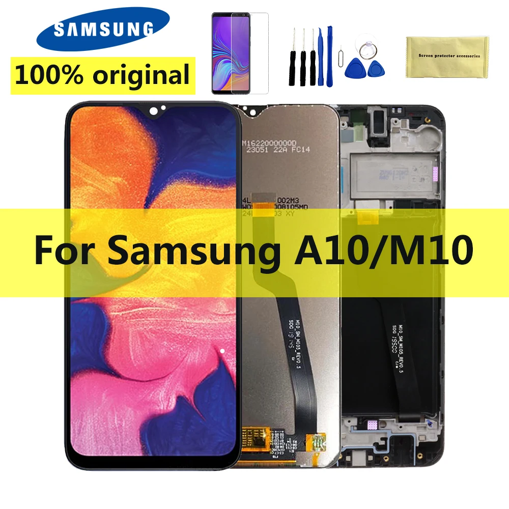

10 PCS/Lot Wholesale Display for Samsung Galaxy A10 LCD with Touch Screen Digitizer Assembly M10 SM-A105F SM-A105M SM-A105G 6.2"