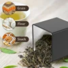 3Pcs Coffee Bean Storage Canisters Tea Sugar Vacuum Sealed Jars Iron Canisters Heat Kitchen Cream Can Airtight Lid 6