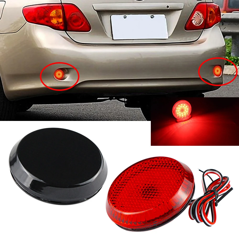 LED Rear Bumper Light for Toyota Corolla Sienna iQ, for Scion iQ xB, for Nissan Qashqai Dualis Juke X-Trail Pathfinder
