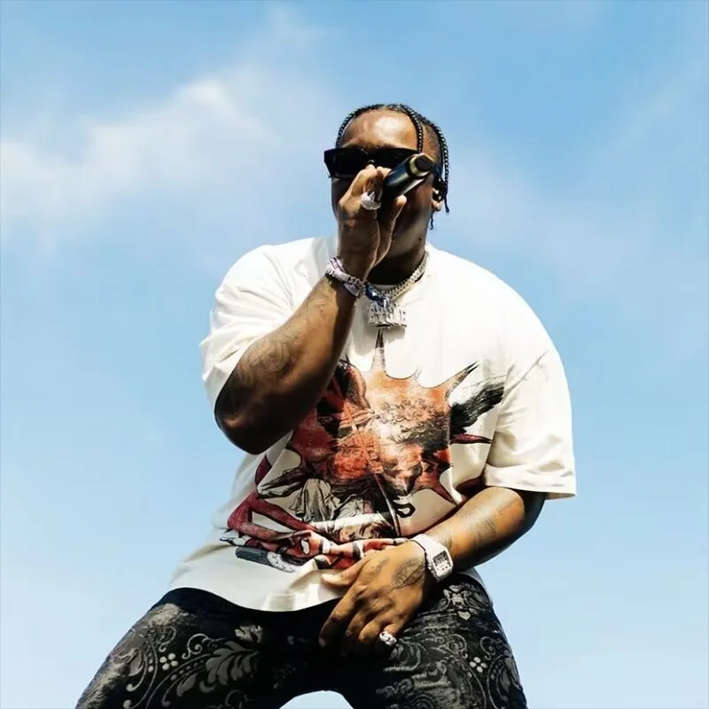 

2023 Hellstar New T-Shirt Cotton Print Crew Neck 1:1 Men's And Women's Sports Short Sleeve Top