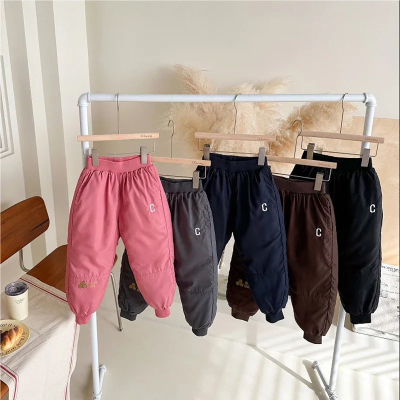 Waterproof Down Pants for Kids Winter Outdoor