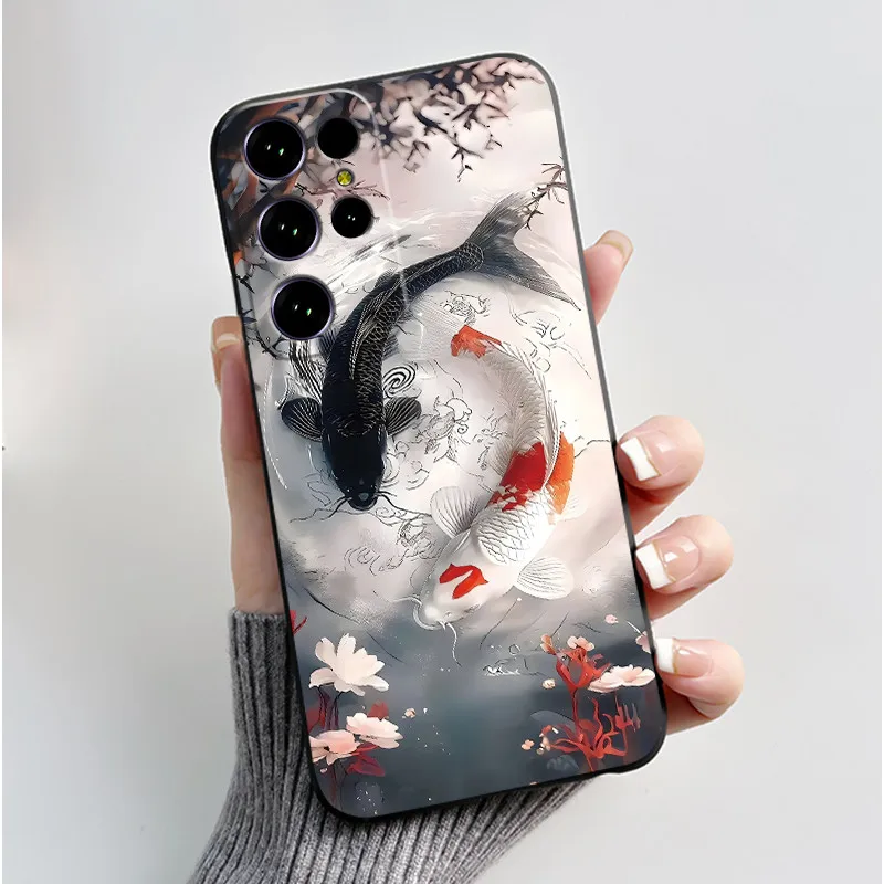 Luxury Love Heart Rabbit Black TPU Silicone Protective Phone Case
