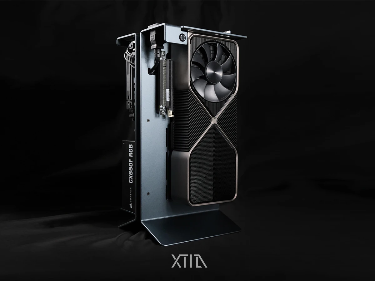 XTIA Xproto-L ケース (V2) ITX オープンレイアウト フレーム